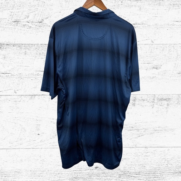 Greg Norman Collection Navy Polo Shirt - Picture 2 of 3